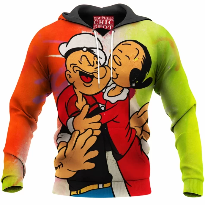 Oliver and Popeye Hoodie