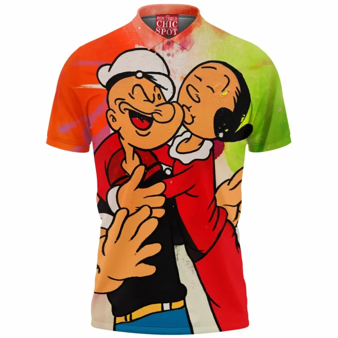 Oliver and Popeye Polo Shirt