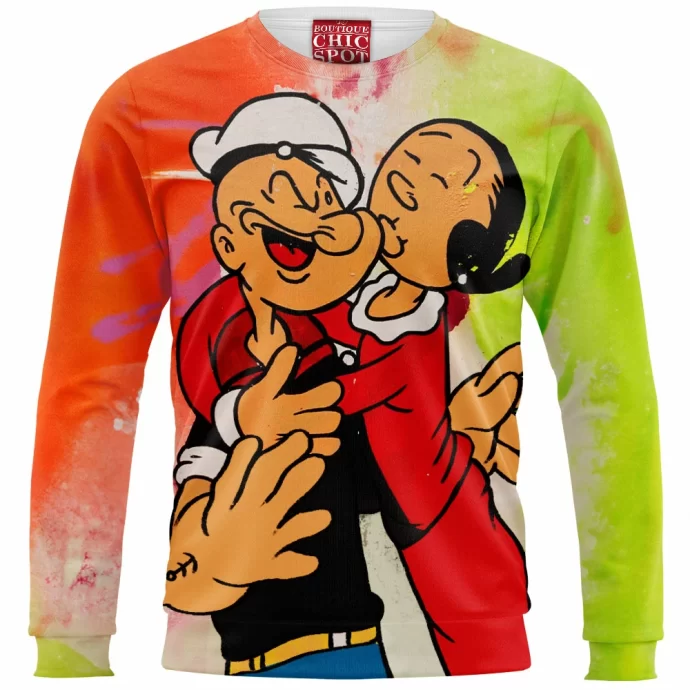 Oliver and Popeye Sweatshirt