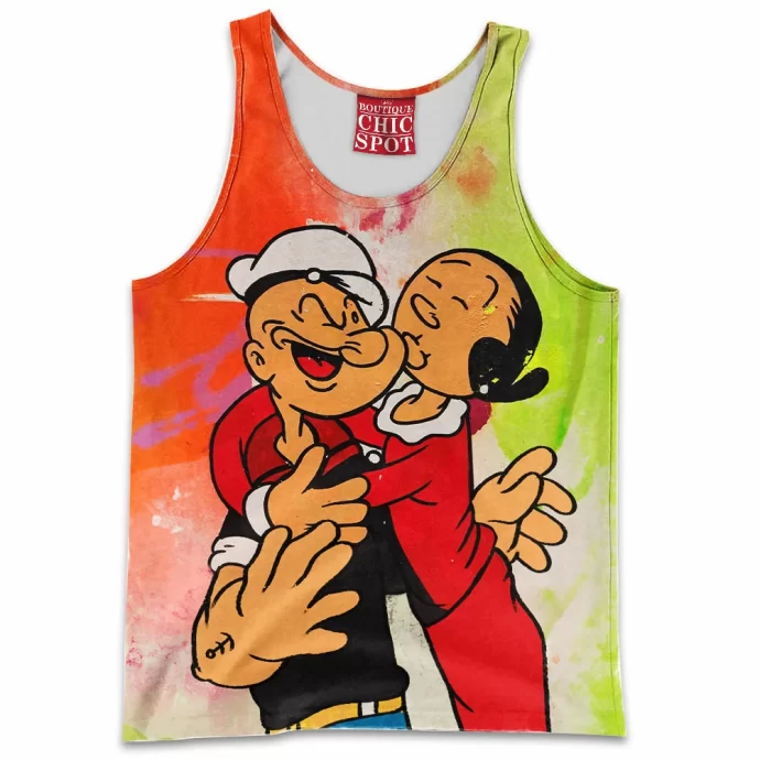 Oliver and Popeye Tank Top