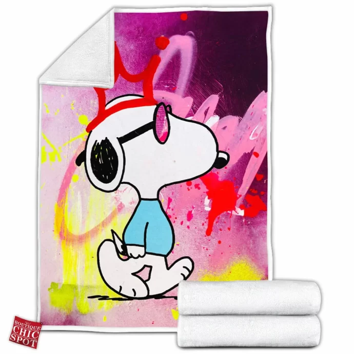 Snoopy Fleece Blanket