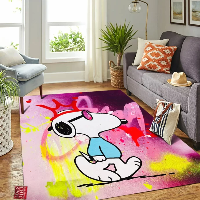 Snoopy Rectangle Rug