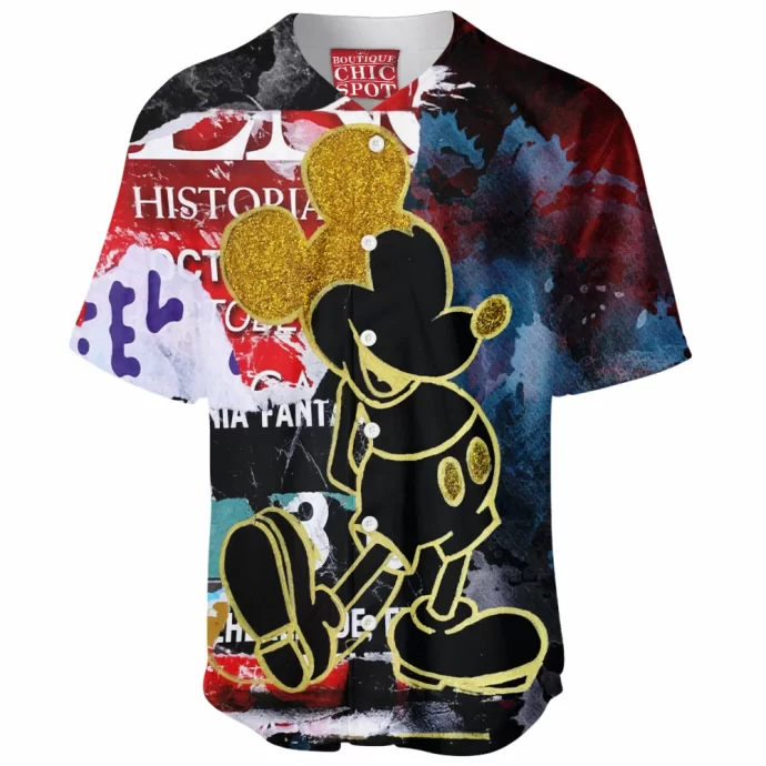 Mickey Mouse Baseball Jersey