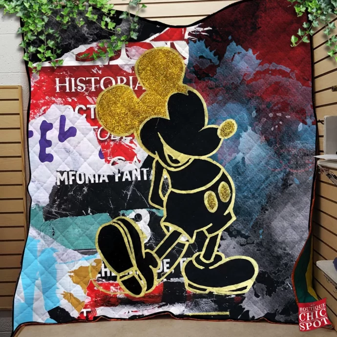 Mickey Mouse Quilt Blanket