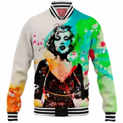 Marilyn Monroe Baseball-Jacket
