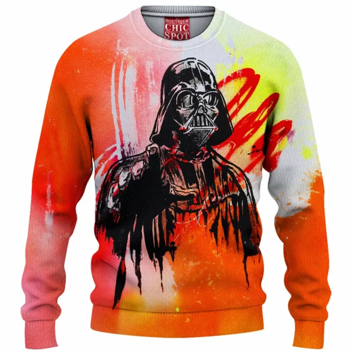 Darth Vader Knitted Sweater