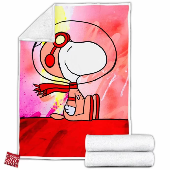 Snoopy Fleece Blanket