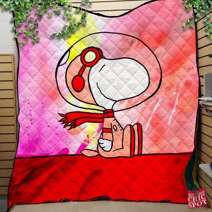 Snoopy Quilt Blanket