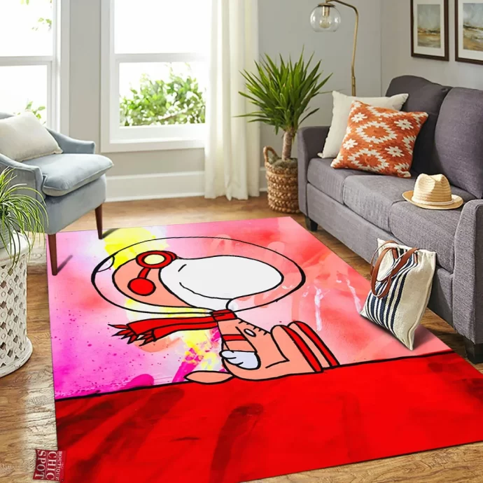 Snoopy Rectangle Rug