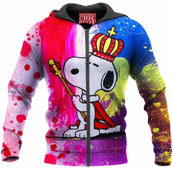 Snoopy Zip Hoodie