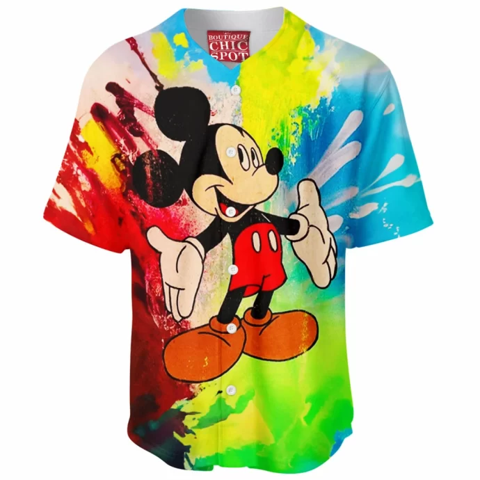 Mickey Mouse Baseball Jersey