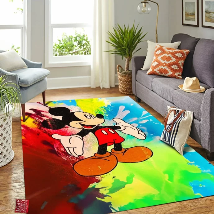 Mickey Mouse Rectangle Rug