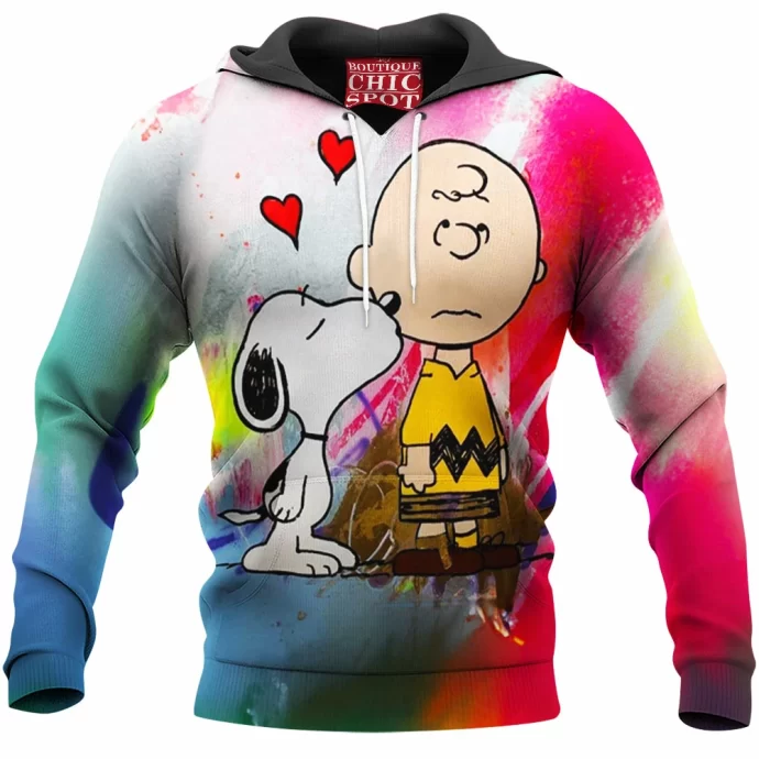 Snoopy and Charlie Brown Hoodie