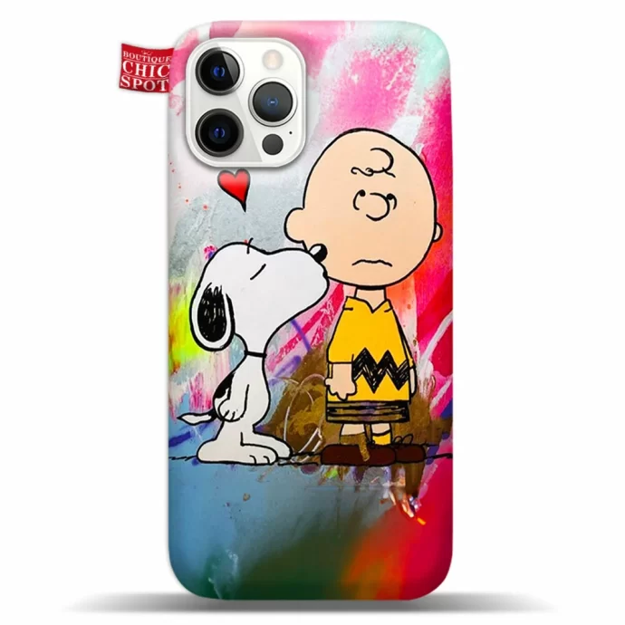 Snoopy and Charlie Brown Phone Case Iphone