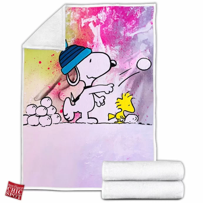 Snoopy Fleece Blanket