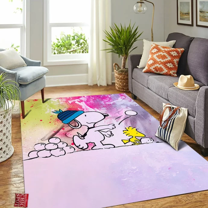 Snoopy Rectangle Rug