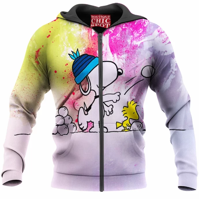 Snoopy Zip Hoodie