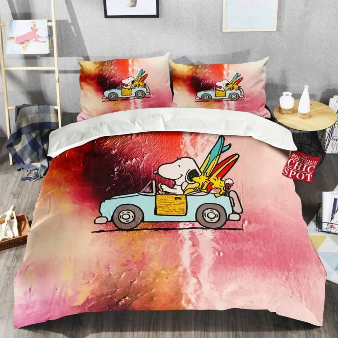 Snoopy and Woodstock Bedding Set