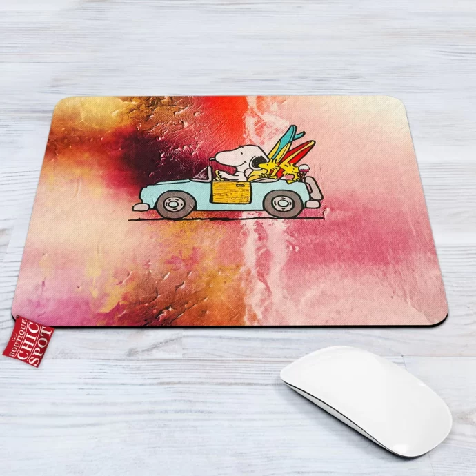 Snoopy and Woodstock Mouse Pad