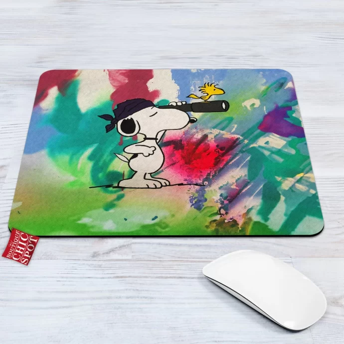 Snoopy and Woodstock Mouse Pad