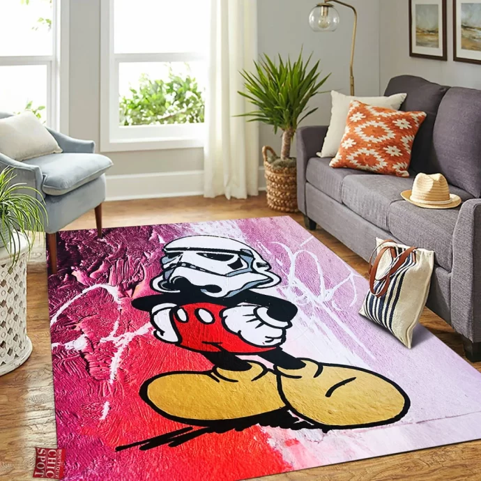 Mickey Mouse Rectangle Rug