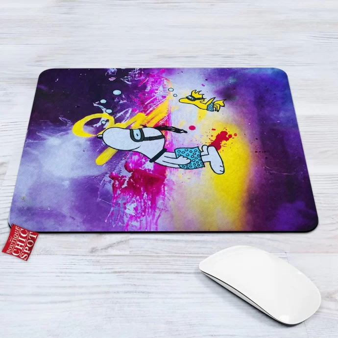 Snoopy and Woodstock Mouse Pad