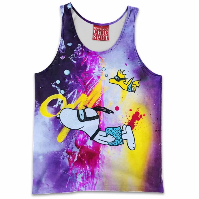 Snoopy and Woodstock Tank Top