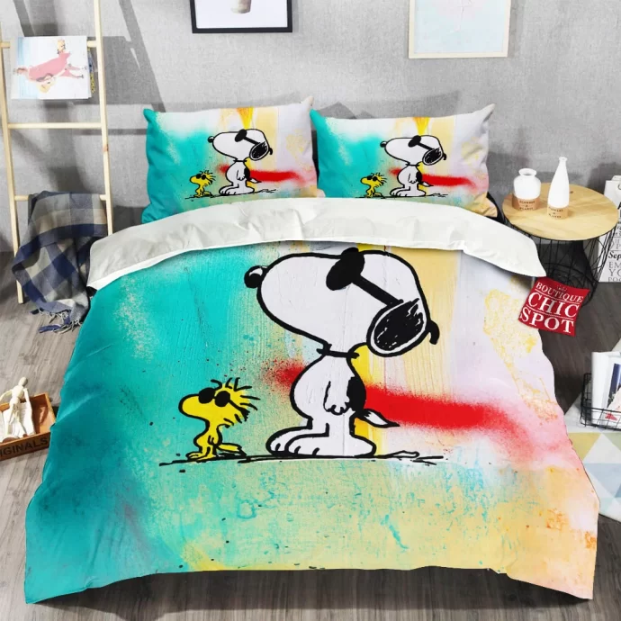 Snoopy and Woodstock Bedding Set