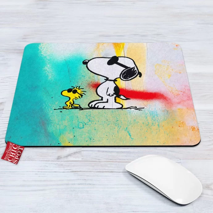 Snoopy and Woodstock Mouse Pad