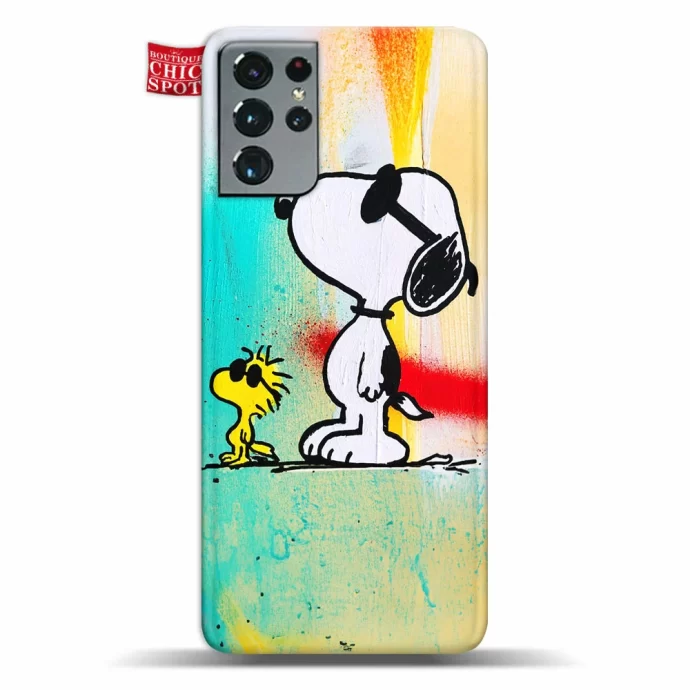 Snoopy and Woodstock Phone Case Samsung