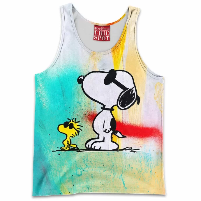 Snoopy and Woodstock Tank Top