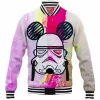 Sci-Fi Baseball-Jacket, Star Wars Baseball-Jacket, Stormtrooper Baseball-Jacket