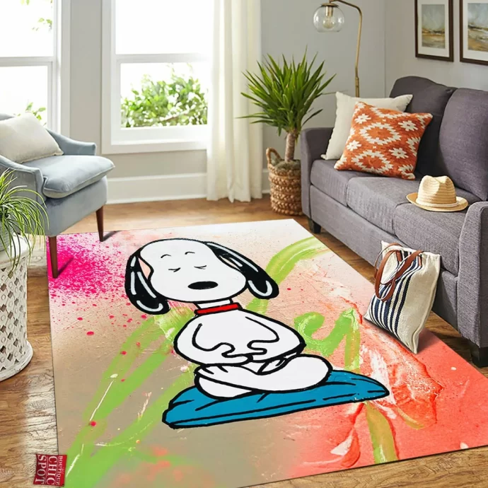 Snoopy Rectangle Rug