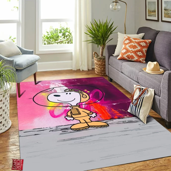 Snoopy Rectangle Rug