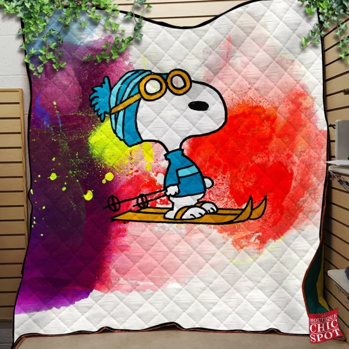 Snoopy Quilt Blanket