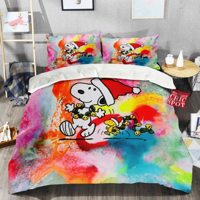 Snoopy and Woodstock Bedding Set