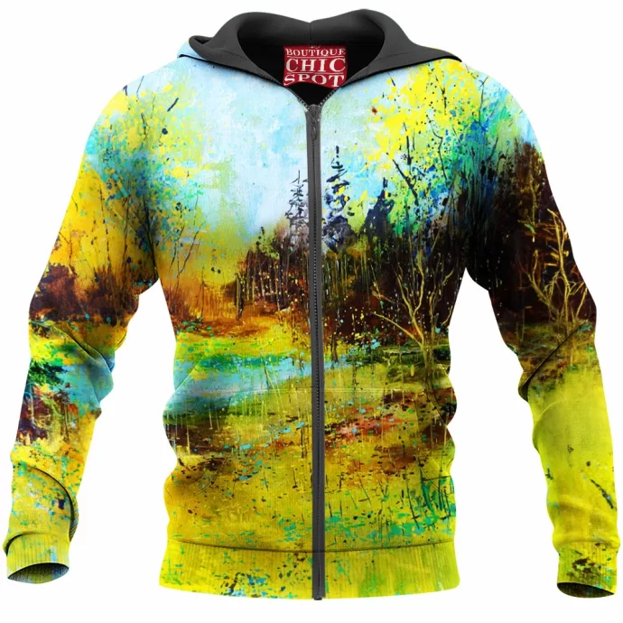 Spring in the Wood Zip Hoodie