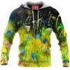 Flower Fleece-Hoodie