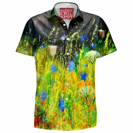Wild Summer Flowers Hawaiian Shirt