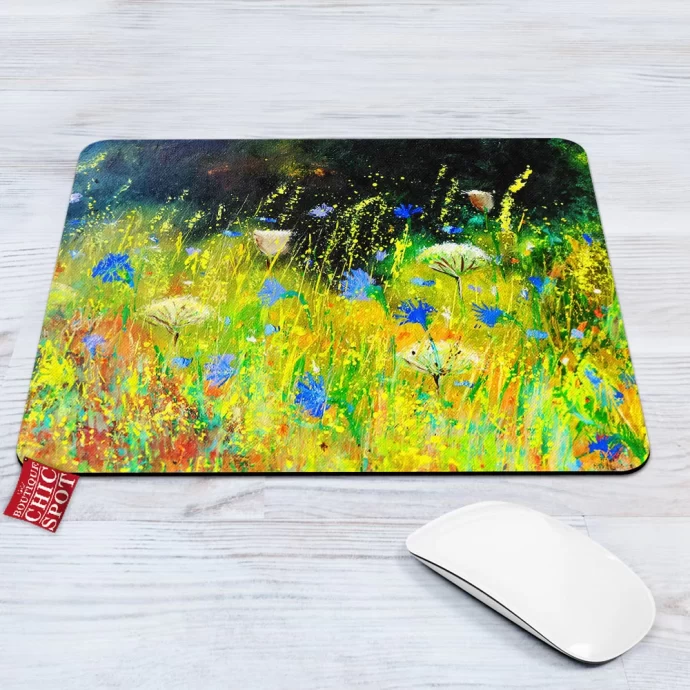 Wild Summer Flowers Mouse Pad