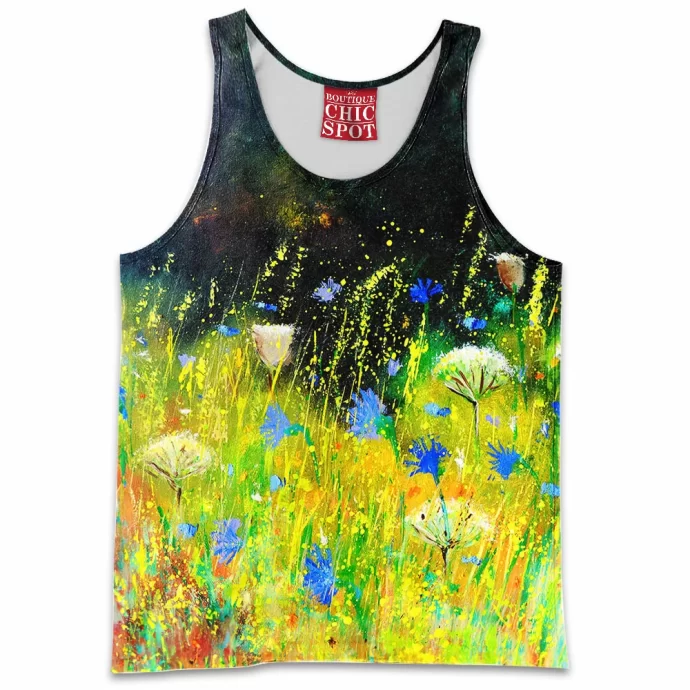 Wild Summer Flowers Tank Top