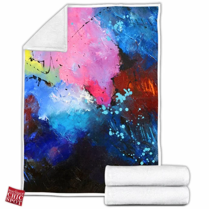 Hidden Light Fleece Blanket