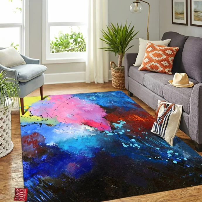 Hidden Light Rectangle Rug