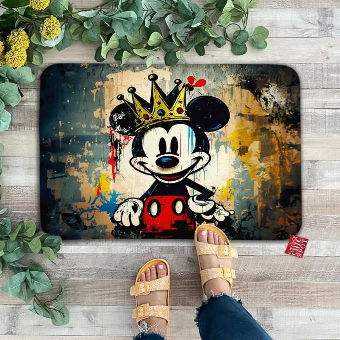 King Mickey Mouse Doormat