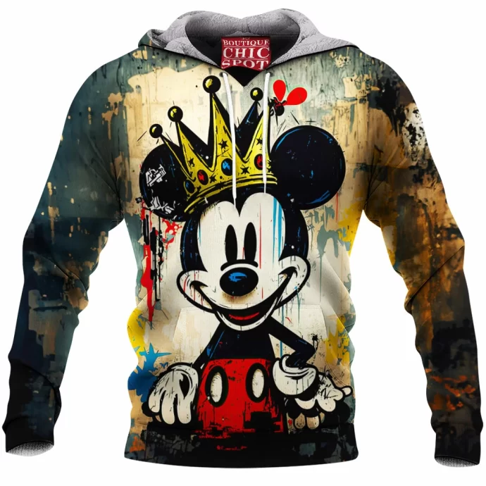 King Mickey Mouse Fleece Hoodie