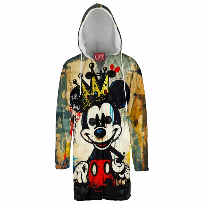 King Mickey Mouse Hooded Cloak Coat