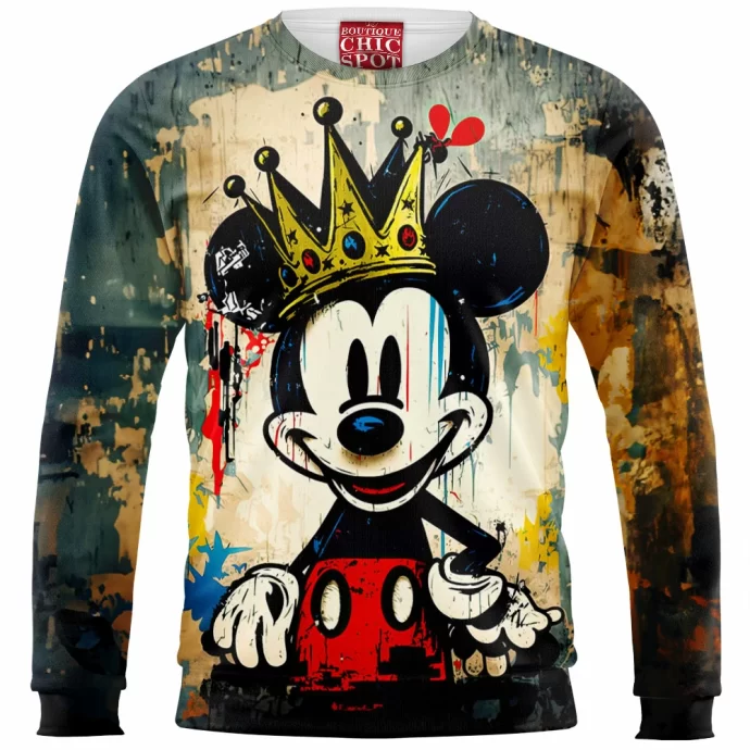 King Mickey Mouse Sweatshirt