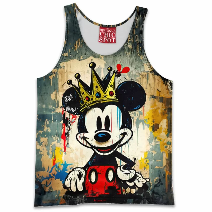 King Mickey Mouse Tank Top