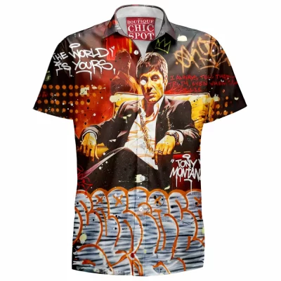 Tony Montana Hawaiian-Shirt