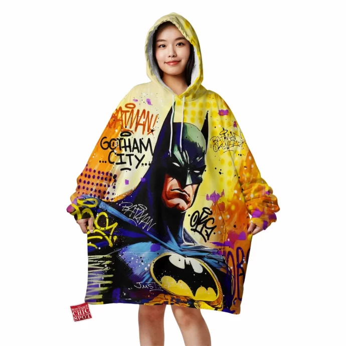 Batman Vintage Blanket Hoodie